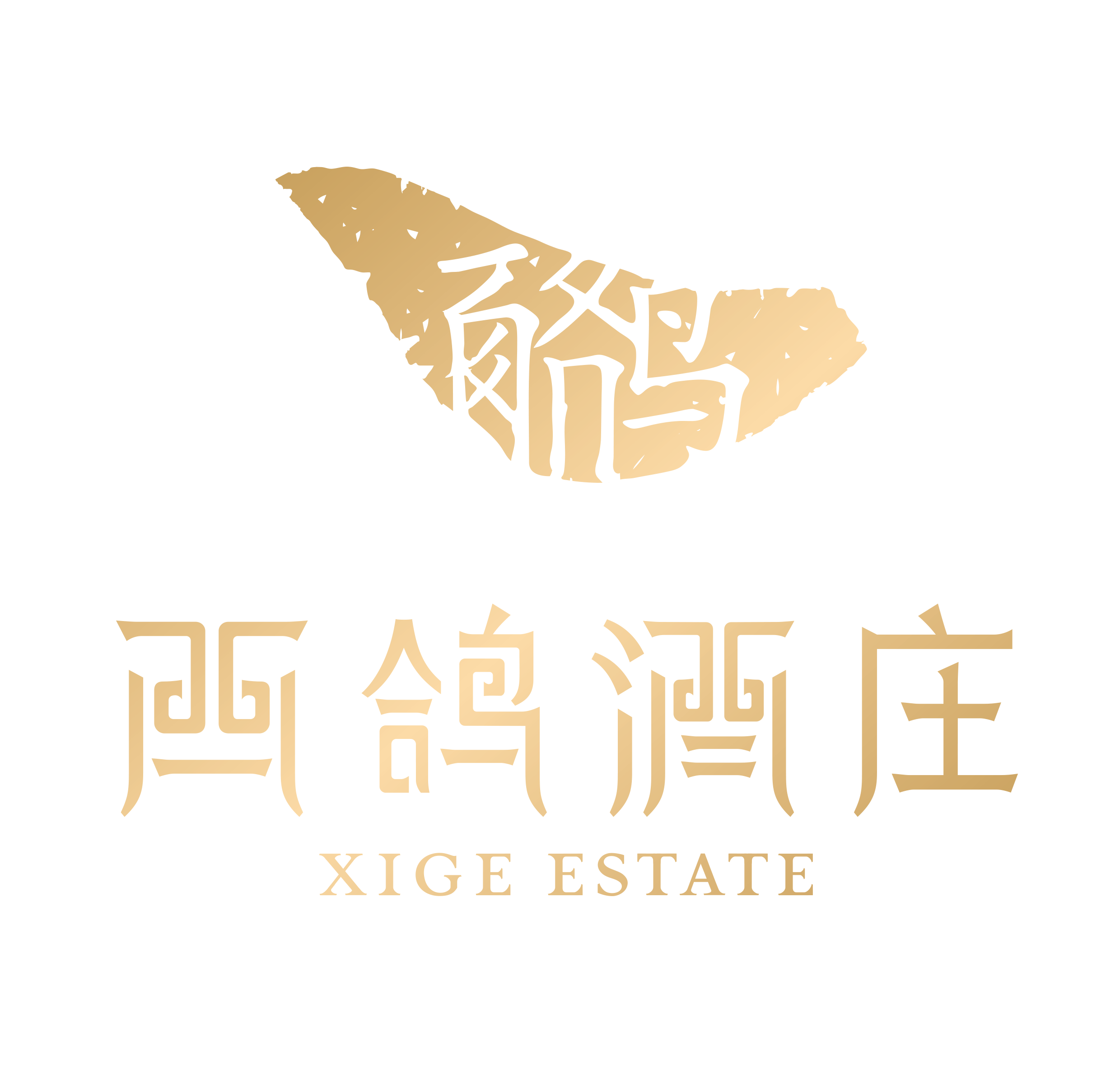 西鸽酒庄logo图片