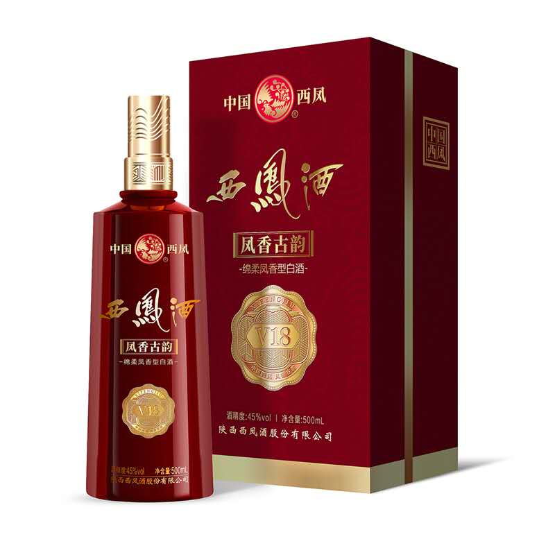 西凤酒凤香古韵v18