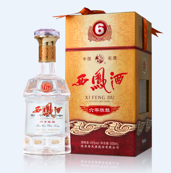 西凤酒6年陈酿品牌