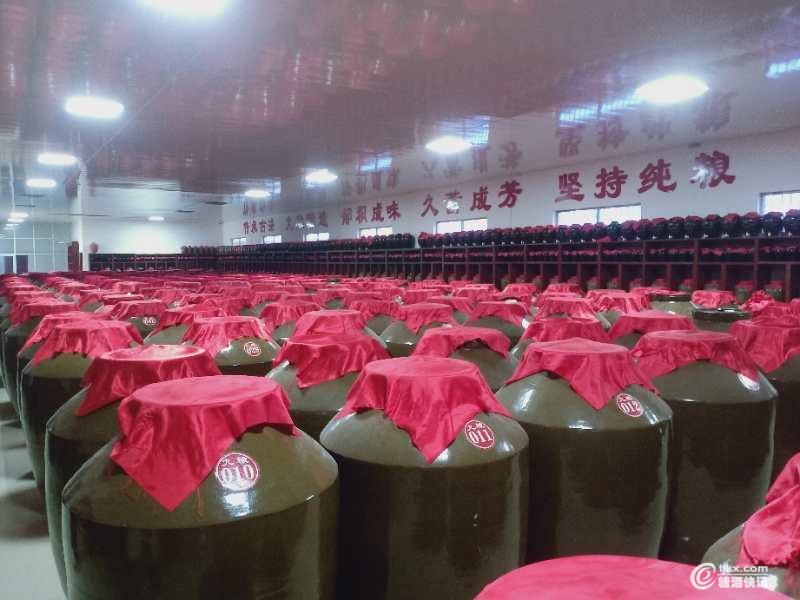 瀚墨飘香酒韵悠悠洛阳知名书画家走进古洛酒铺生产基地